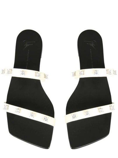 Giuseppe Zanotti Low Sandals With Stones - GIUSEPPE ZANOTTI - BALAAN 2