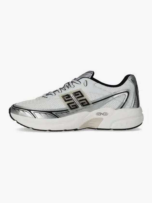 NFNTY-52 Low Top Sneakers Silver - GIVENCHY - BALAAN 2