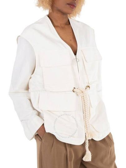 Stella Mccartney Ania Belted Utility Jacket, Brand Size 36 (US Size 2) - STELLA MCCARTNEY - BALAAN 2