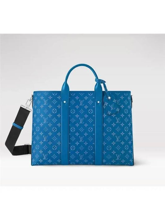 Men's Weekend Taigarama Tote Bag Blue - LOUIS VUITTON - BALAAN 2