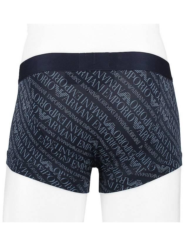 Men's Allover Logo Briefs Marinepero - EMPORIO ARMANI - 5