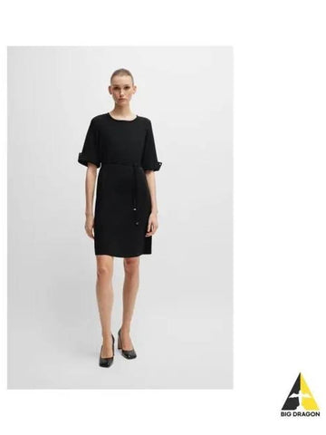 Women s belt short sleeve dress 50519434 001 - BOSS - BALAAN 1