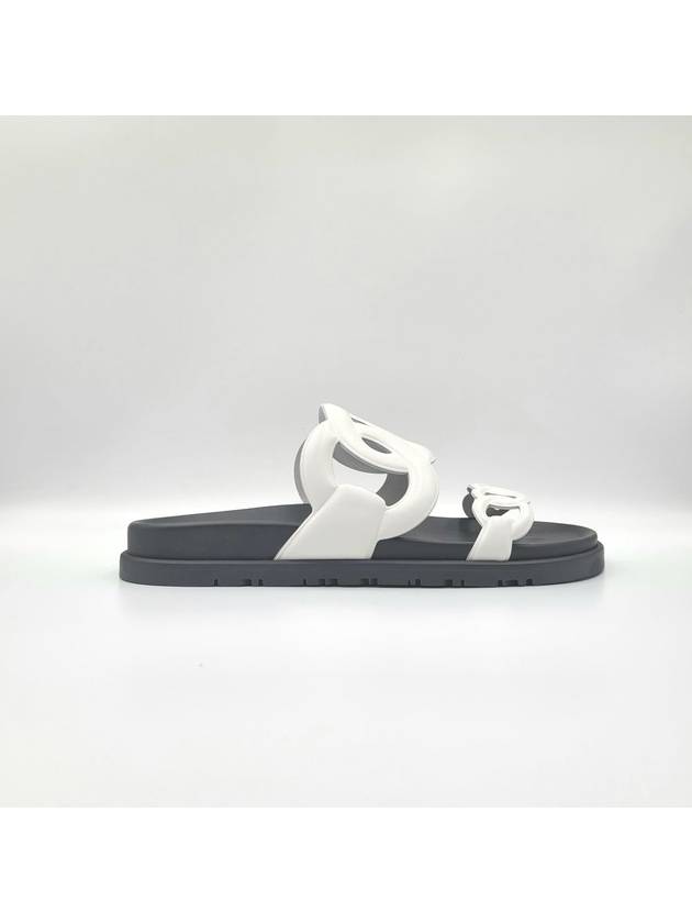 Extra Leather Sandals White - HERMES - BALAAN 3