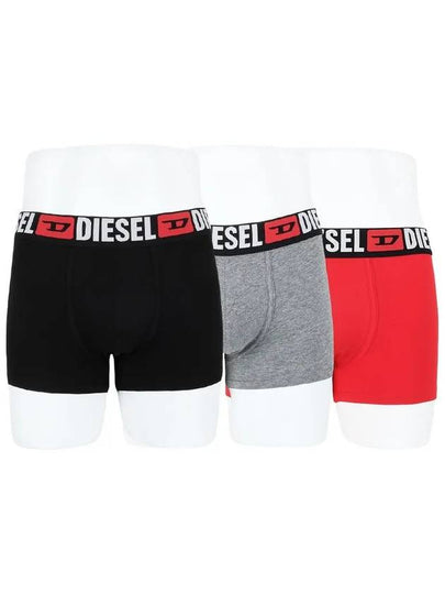 All-Over Waist Logo Band Briefs 3 Pack - DIESEL - BALAAN 2