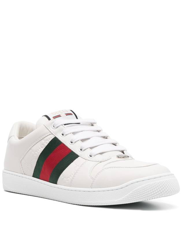 Screener Low Top Sneakers White - GUCCI - BALAAN 3