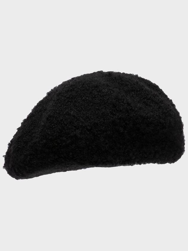 CURLY Beret BLACK - RECLOW - BALAAN 7