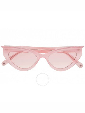 Philipp Plein Statement Pink Mirror Cat Eye Ladies Sunglasses 000-WES0076-PTE003N-KUXU - PHILIPP PLEIN - BALAAN 1