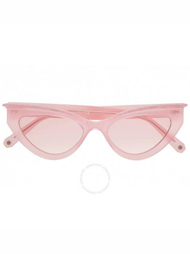 Philipp Plein Statement Pink Mirror Cat Eye Ladies Sunglasses 000-WES0076-PTE003N-KUXU - PHILIPP PLEIN - BALAAN 1