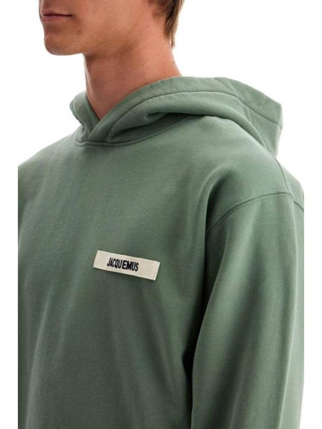 Le Gros Grain Hoodie Green - JACQUEMUS - BALAAN 5