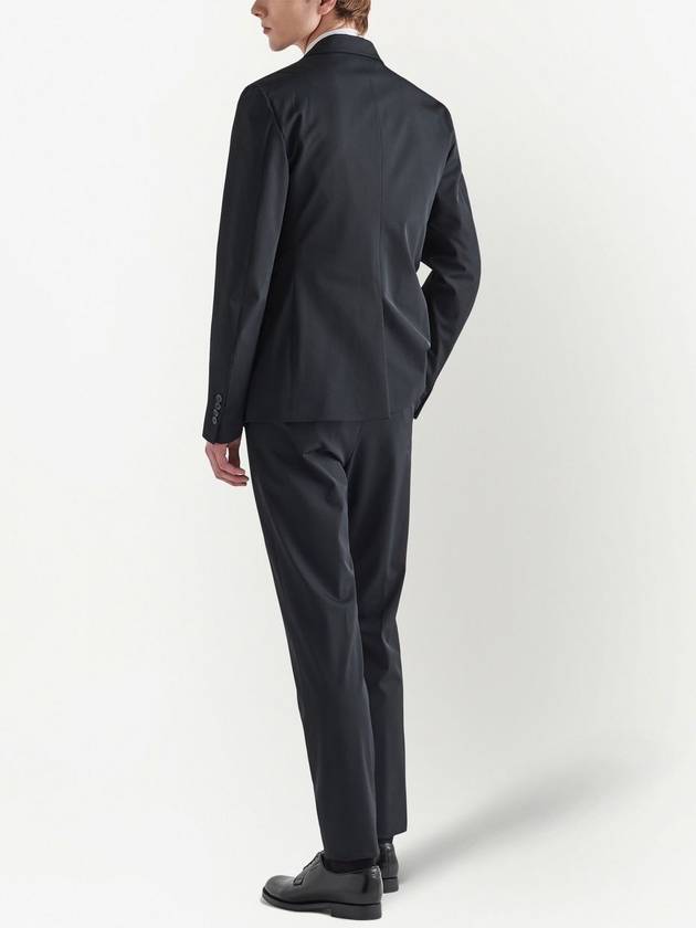 single breasted stretch suit black - PRADA - BALAAN 6