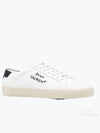 Court Classic Black Tab Low Top Sneakers White - SAINT LAURENT - BALAAN 2