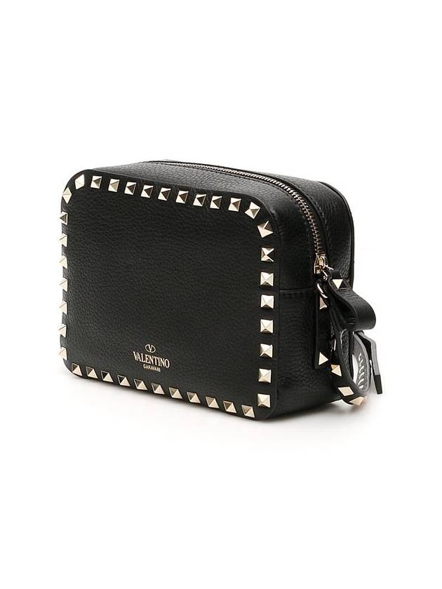 Women's Rockstud Cross Bag Black - VALENTINO - BALAAN 6