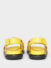 Fussbett Leather Sandals Yellow - MARNI - BALAAN 8