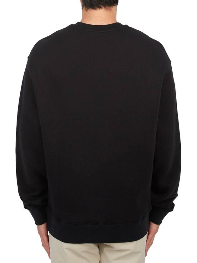 Fox Cotton Sweatshirt Black - MAISON KITSUNE - BALAAN 4