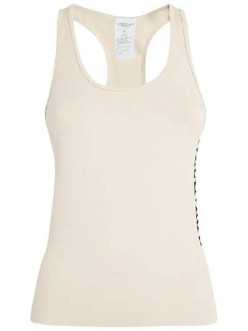 23FW FORTUNA logo sleeveless top light beige 2399460139 010 - MAX MARA - BALAAN 1