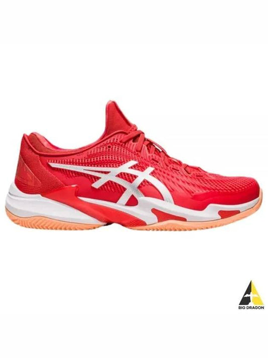Court FF 3 Novak Clay Low Top Sneakers Fiery Red - ASICS - BALAAN 2