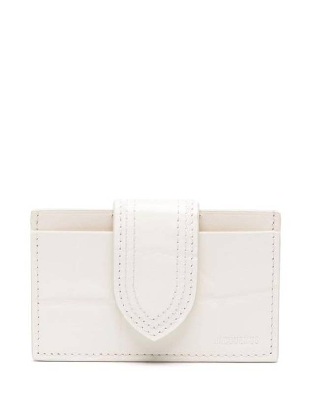 Le Porte Carte Bambino Leather Card Wallet Ivory - JACQUEMUS - BALAAN 2