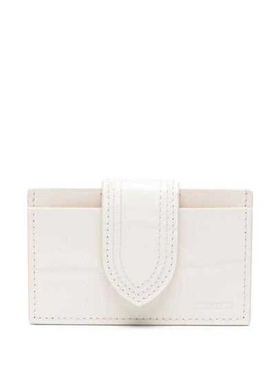 Le Porte Carte Bambino Leather Card Wallet Ivory - JACQUEMUS - BALAAN 2