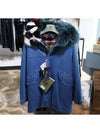 Mr and Mrs Spur Back Beads Multipatch Fox Fur Denim Jacket PM342SE - MR & MRS ITALY - BALAAN 2