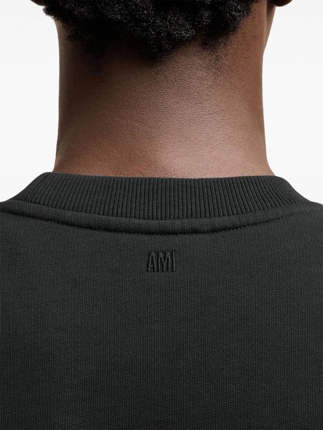 Ami Paris Sweaters Black - AMI - BALAAN 4