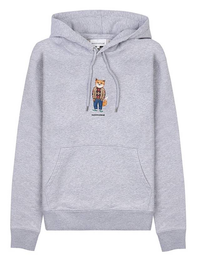 Maison Kitsune Men's Dressed Fox Hooded Sweatshirt LM00304KM0001 LGM - MAISON KITSUNE - BALAAN 1