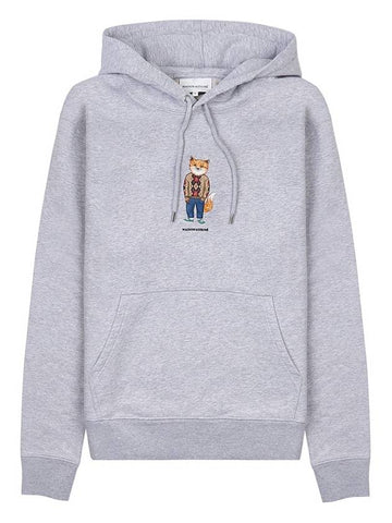 Maison Kitsune Men's Dressed Fox Hooded Sweatshirt LM00304KM0001 LGM - MAISON KITSUNE - BALAAN 1