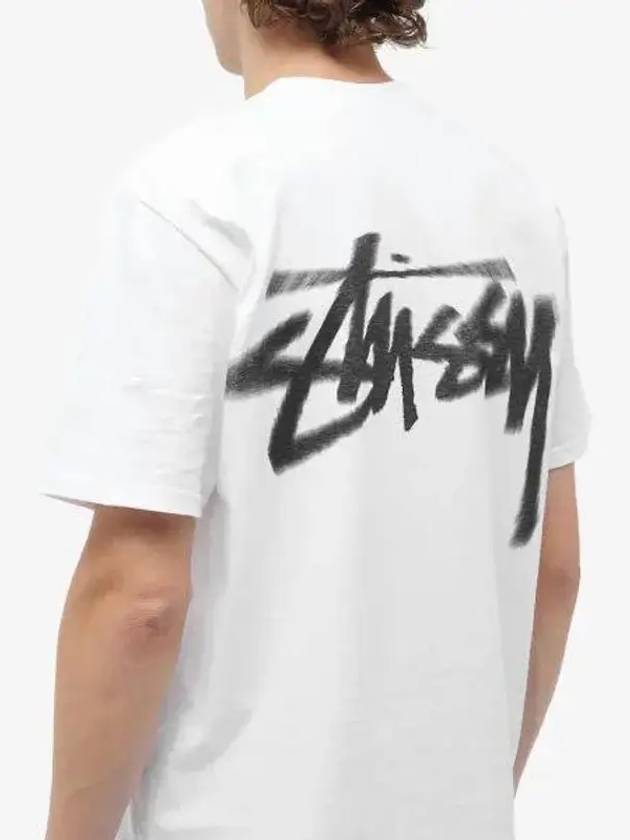 digi stock t shirt white women - STUSSY - BALAAN 4