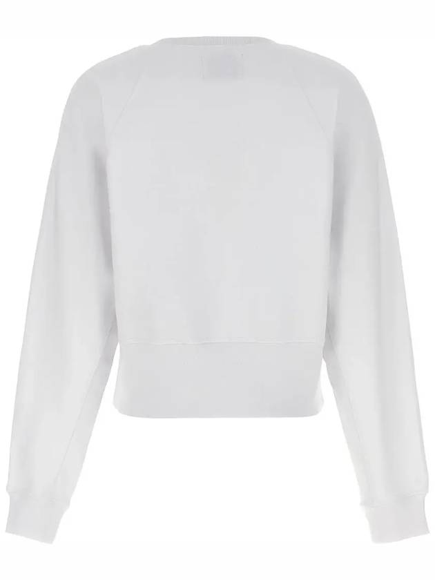 Athletic Cropped Sweatshirt White - VIVIENNE WESTWOOD - BALAAN 4