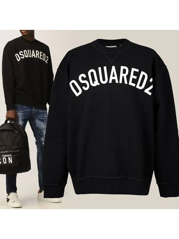 logo printing sweatshirt S71GU0480 S25042 900 - DSQUARED2 - BALAAN.