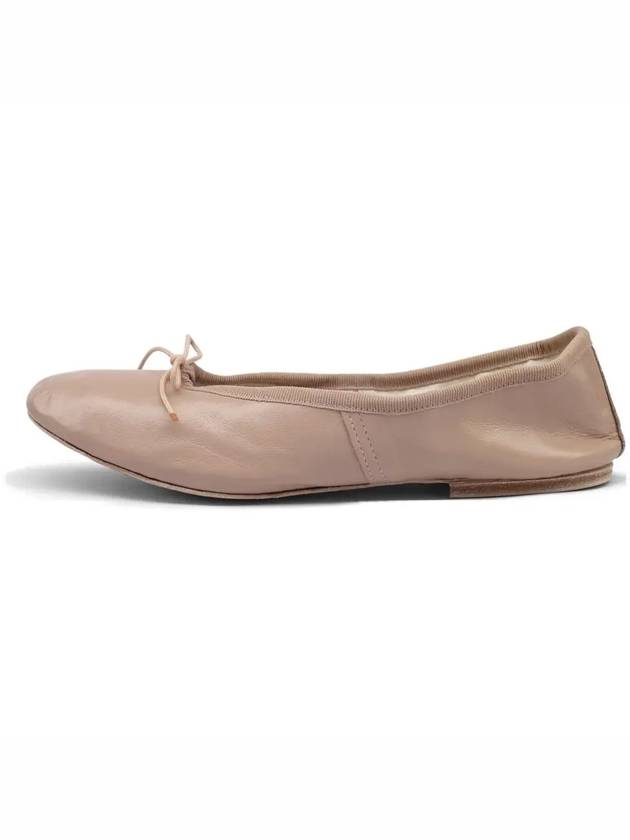 Leather Flat Beige - PORSELLI - BALAAN 5