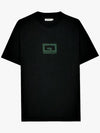 Symbol logo printed short sleeve t shirt GEE236 101 black - GEECOON - BALAAN 4