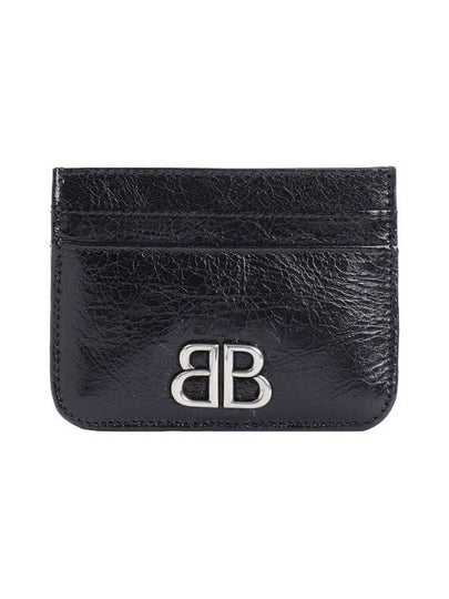 BB Logo Card Wallet Black - BALENCIAGA - BALAAN 2