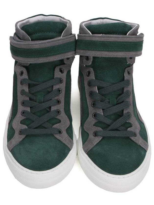 High top sneakers 101 TRIM GREEN GRAY - PIERRE HARDY - BALAAN 3