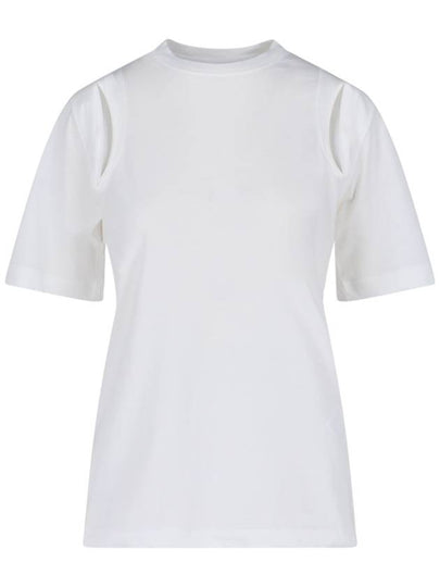 24FW Short Sleeve T-Shirt K20K207192 YAF White - CALVIN KLEIN - BALAAN 2