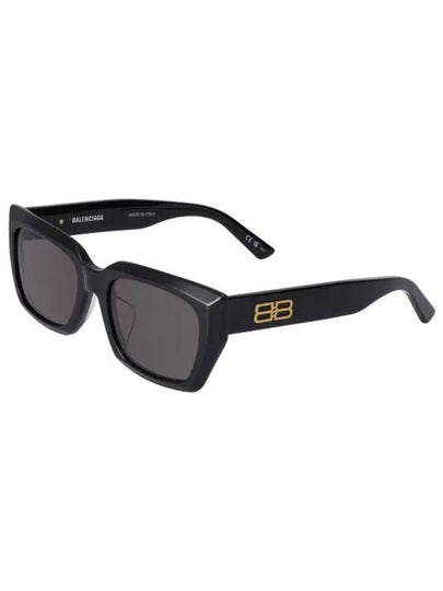 Eyewear Logo Square Frame Sunglasses Black - BALENCIAGA - BALAAN 2