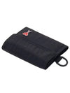 Signature Heart Logo D Ring Half Wallet Black - AMI - BALAAN 5