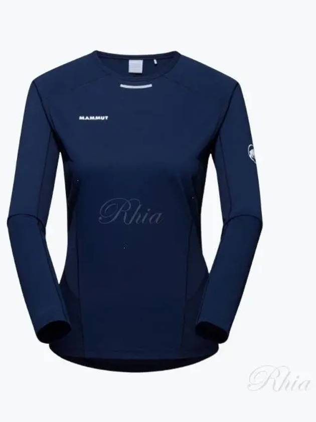 Aenergy FL ​​Long Sleeve T-shirt Navy - MAMMUT - BALAAN 2