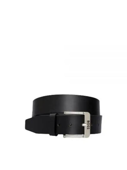 Logo Leather Belt Black - HUGO BOSS - BALAAN 2