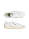 Medalist Goatskin Low Top Sneakers White - AUTRY - BALAAN 2