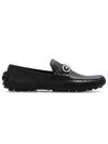 Gancini Ornament Driving Shoes Black - SALVATORE FERRAGAMO - BALAAN 2