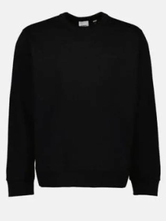 Check EKD Cotton Sweatshirt Black - BURBERRY - BALAAN 2