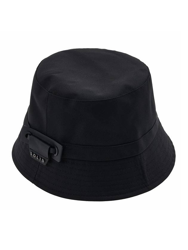 Men's Black Logo Bucket Hat S231AC03 934B - SOLID HOMME - BALAAN 11