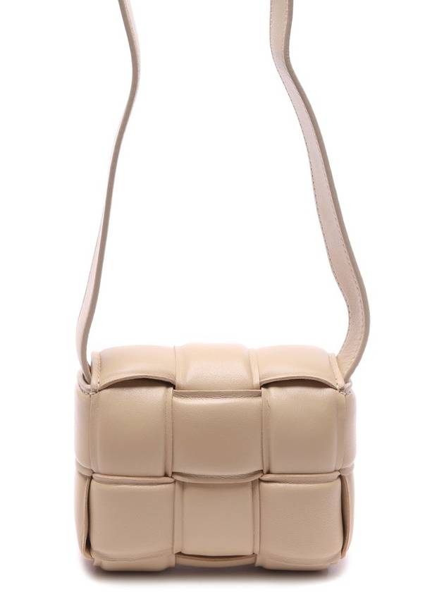 Candy Cassette Padded Mini Cross Bag Beige - BOTTEGA VENETA - BALAAN 5