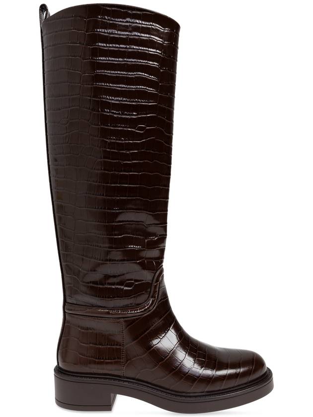 Stuart Weitzman Leather Boots Celia, Women's, Brown - STUART WEITZMAN - BALAAN 1