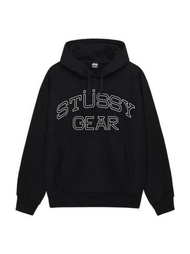 Hooded Sweatshirt 1925035 BLACK - STUSSY - BALAAN 1