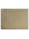 Intrecciato Half-Zip Clutch Bag Green - BOTTEGA VENETA - BALAAN 2