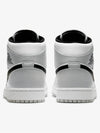 Nike Air Jordan 1 Mid Light Smoke Gray 554724 092 - JORDAN - BALAAN 5