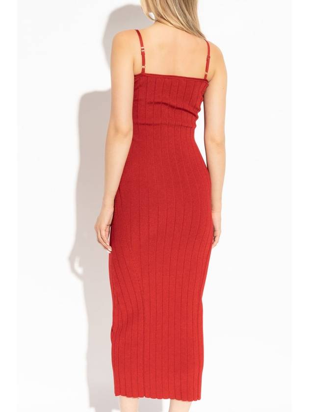 Jacquemus Strap Dress 'Sierra', Women's, Red - JACQUEMUS - BALAAN 4