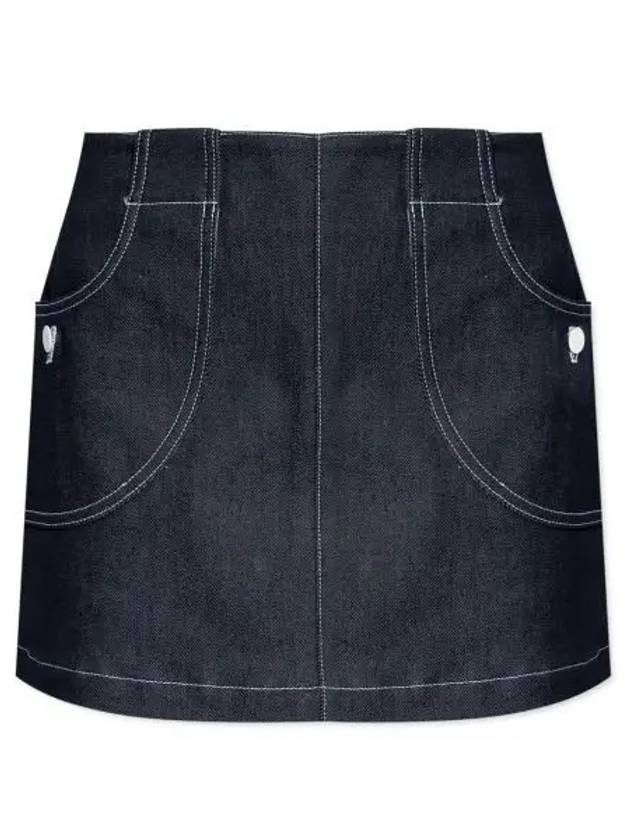 Women's Samantha A-Line Skirt Navy - A.P.C. - BALAAN 2