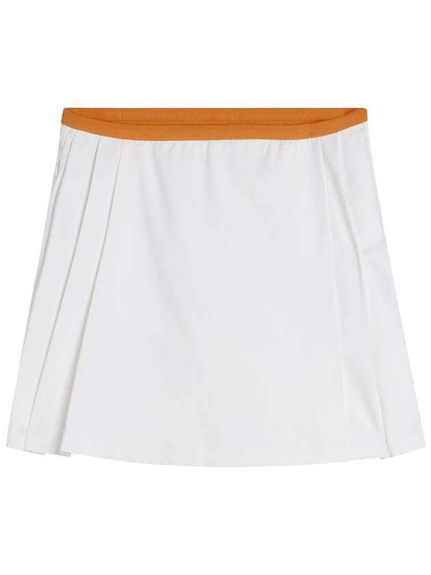 Women's Sierra Pleated Skirt White - J.LINDEBERG - BALAAN 2